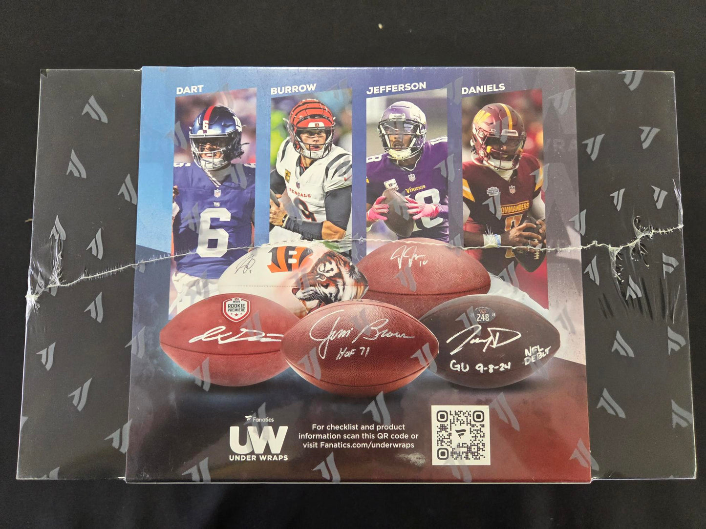 2025 Fanatics Under Wraps Football Mystery Box
