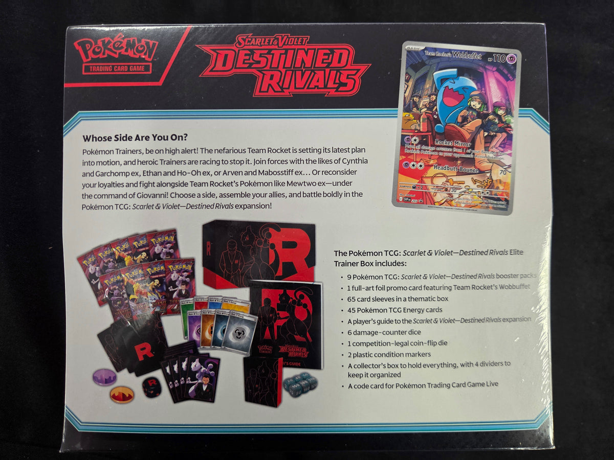 Pokémon Scarlet & Violet Destined Rivals ETB