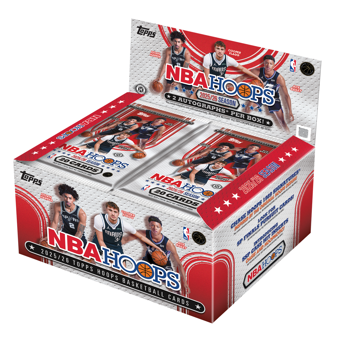 2025/26 Topps NBA Hoops Basketball Jumbo Hobby Box