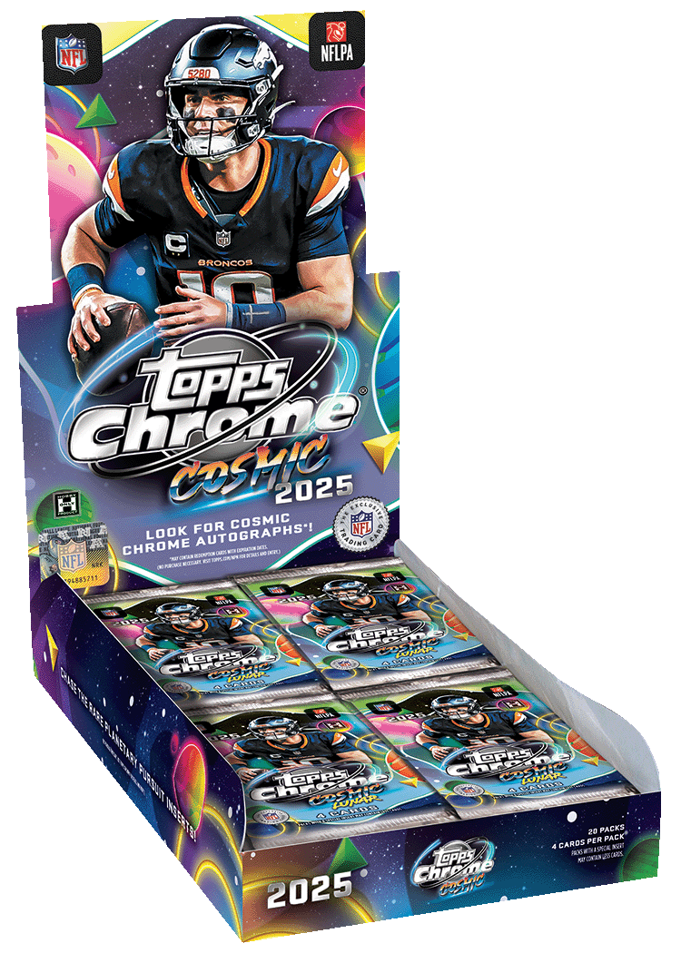 2025 Topps Cosmic Chrome Football Hobby Box (Pre-Order)
