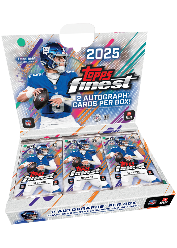 2025 Topps Finest Football Hobby Box