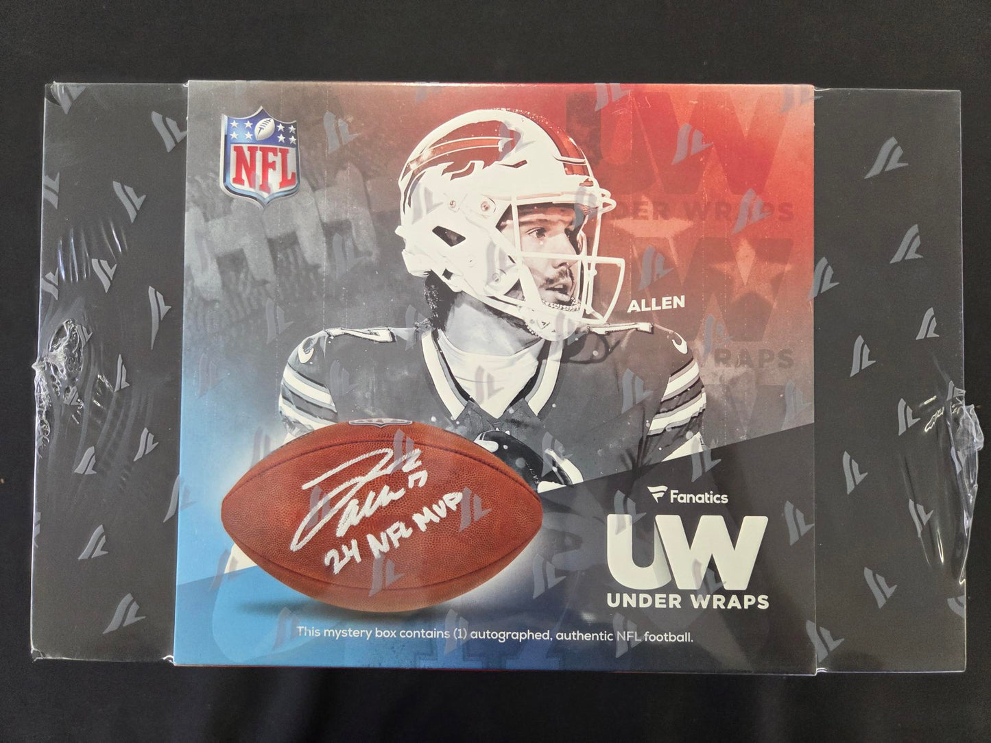 2025 Fanatics Under Wraps Football Mystery Box
