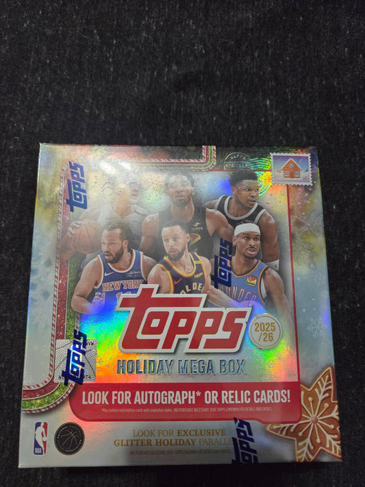2025 Topps Holiday Basketball Mega Box