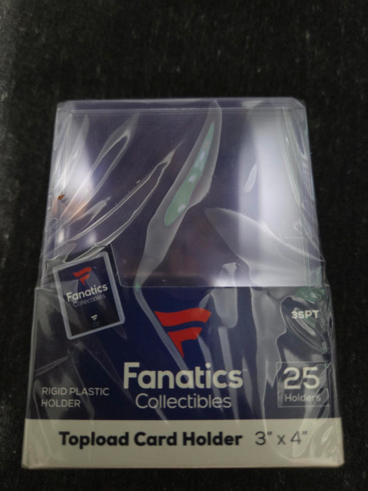 Fanatics Standard Top Loader 25 Pack