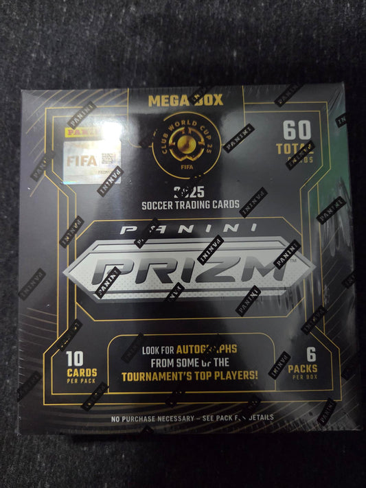 2025 Prizm Club World Cup Soccer Mega Box