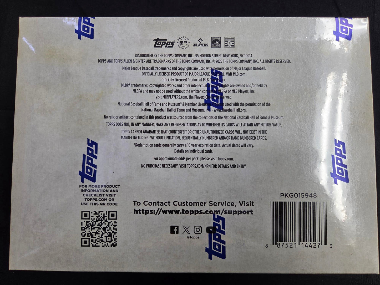 2025 Topps Allen & Ginter Baseball Hobby Box