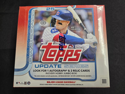 2025 Topps Update Baseball Jumbo Hobby Box