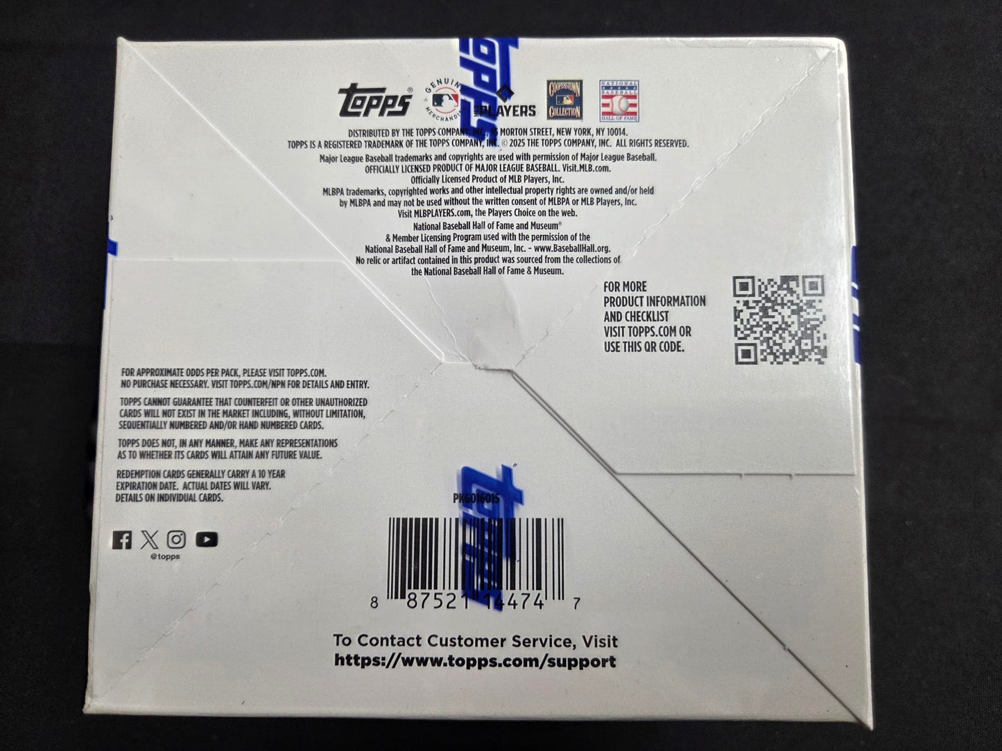 2025 Topps Update Baseball Jumbo Hobby Box