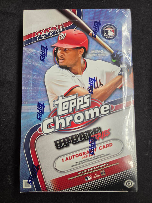 2025 Topps Chrome Update Baseball Hobby Box