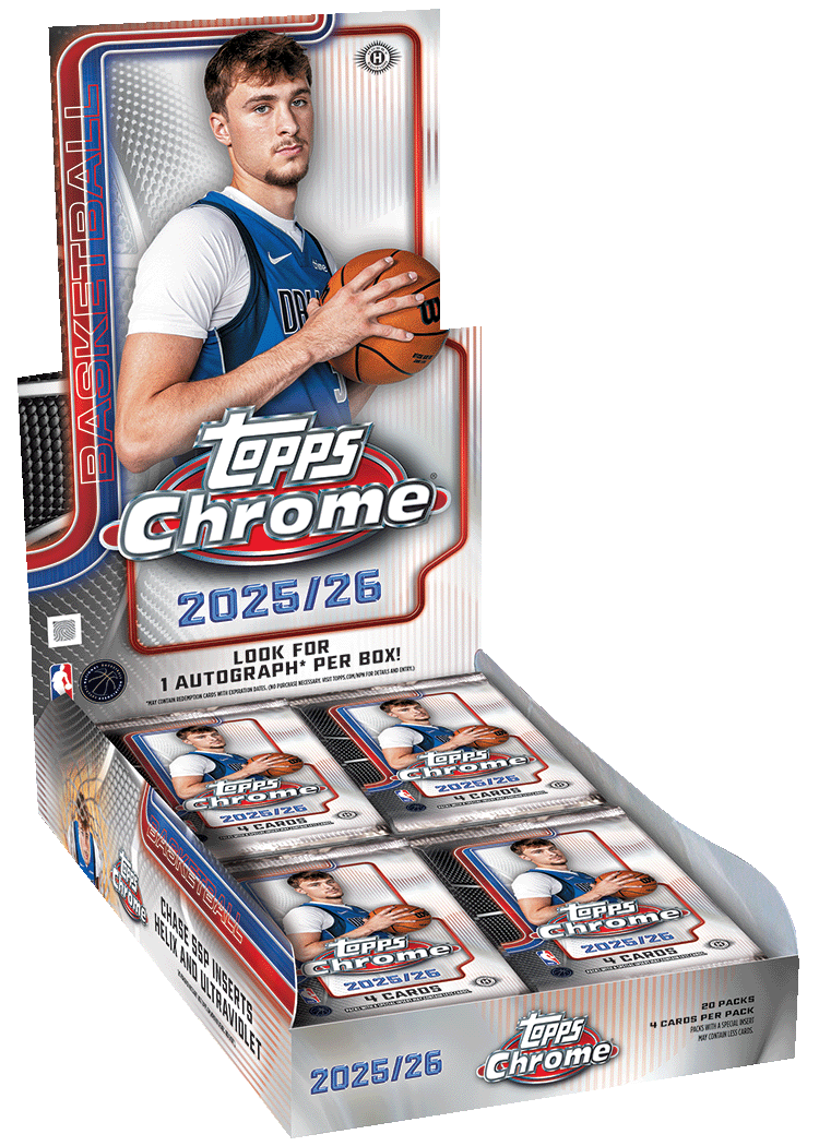 2025/26 Topps Chrome Basketball Hobby Box