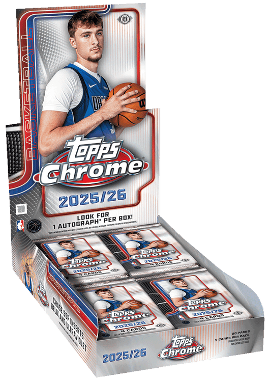 2025/26 Topps Chrome Basketball Hobby Box