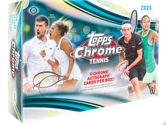 2025 Topps Chrome Tennis Breakers Delight Box