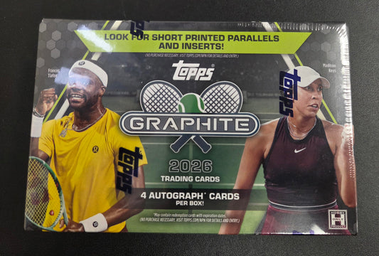 2026 Topps Graphite Tennis Hobby Box
