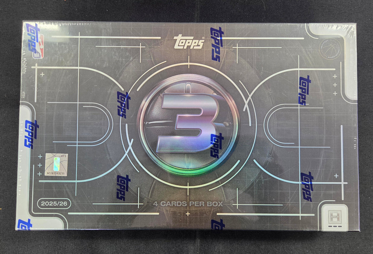 Topps 3 Box 2025/26 Topps 3 Basketball Hobby Box – G&T Sports Cards Plus