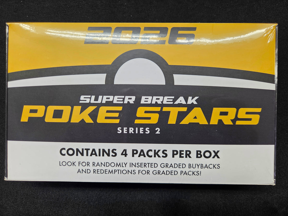 2026 Super Break Poke Stars Series 2 Box