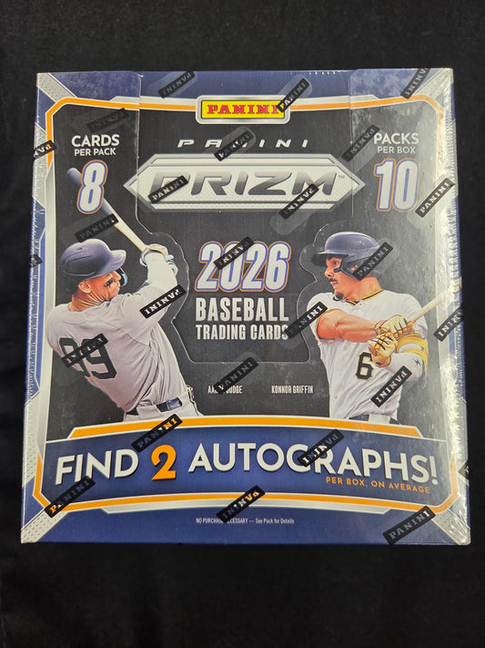 2026 Panini Prizm Baseball Hobby Preferred Box