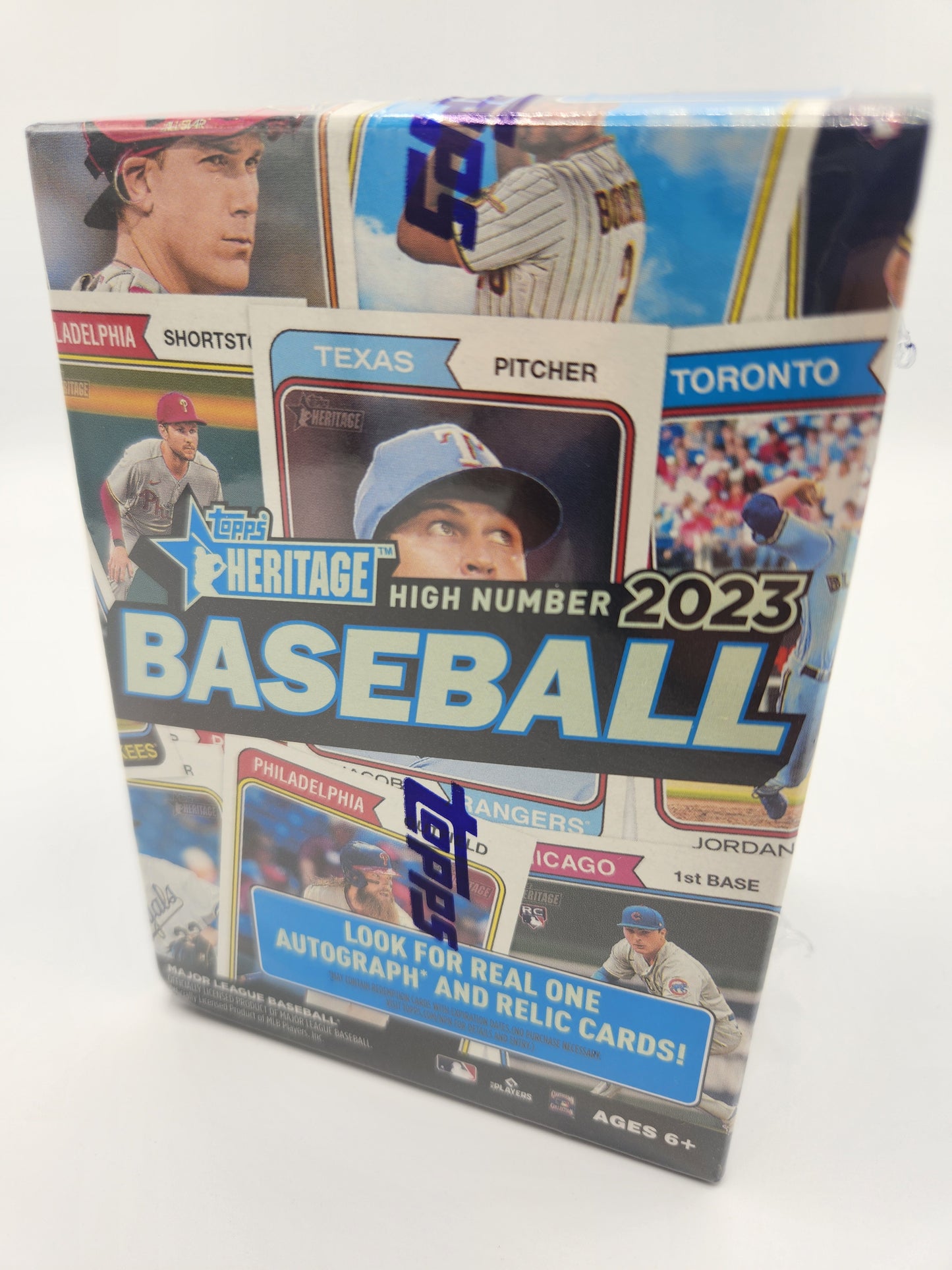 2023 Topps Heritage High Number Baseball Blaster Box