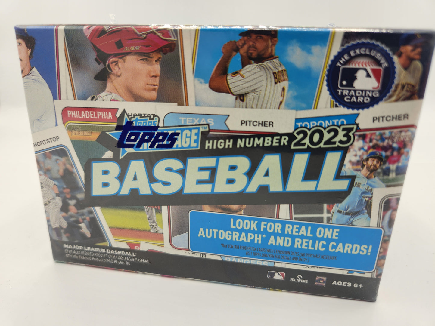 2023 Topps Heritage High Number Baseball Blaster Box