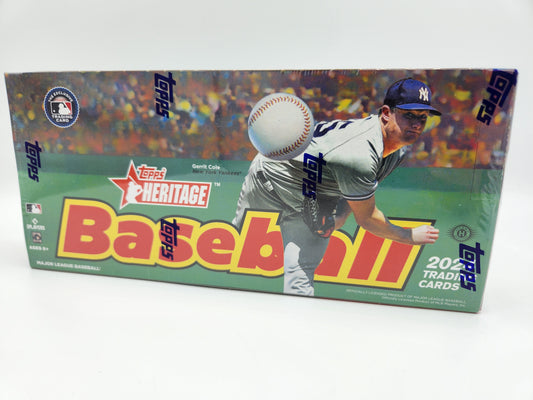 (2024) Topps Heritage Baseball Hobby Box
