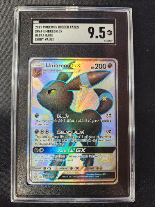 2019 Pokemon Umbreon GX SGC 9.5