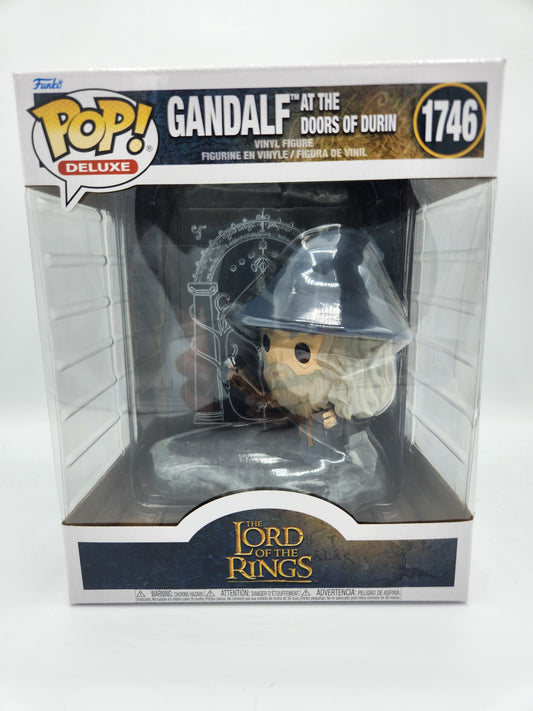 Funko Pop Deluxe LOTR: Gandalf with Door of Durin Collection #1746