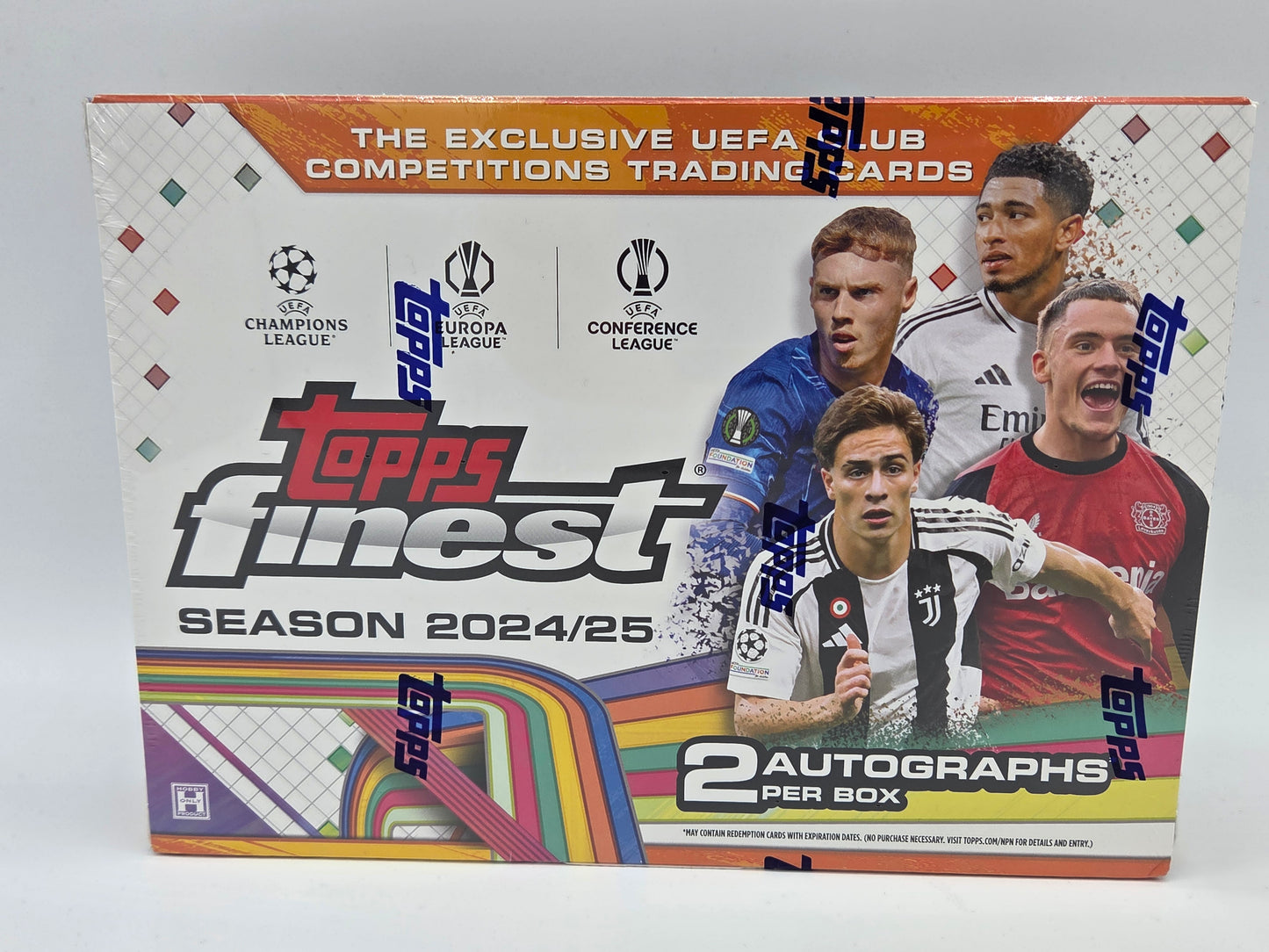 (2024/25) Topps Finest UEFA Soccer Hobby Box