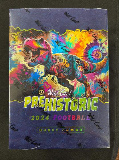 2024 Wild Card Prehistoric Football Hobby Jumbo Box