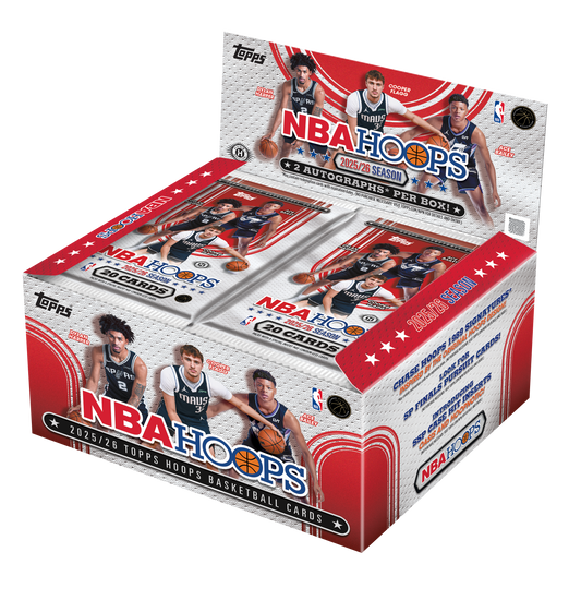 2025/26 Topps NBA Hoops Basketball Jumbo Hobby Box