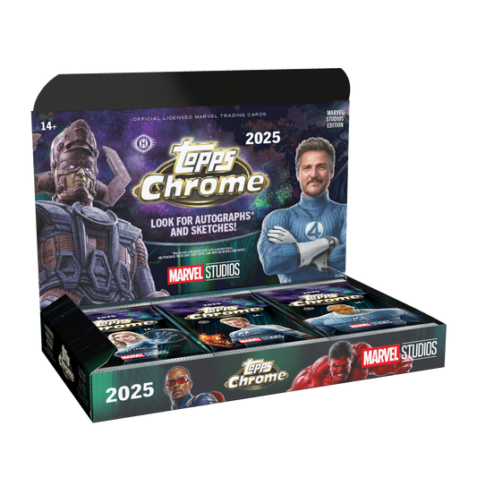 2025 Topps Chrome Marvel Studios Hobby Box