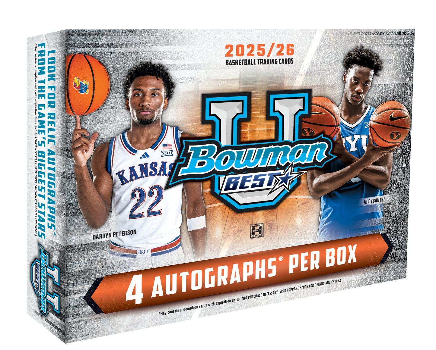 2025/26 Bowman Best University's Best Basketball Hobby Box