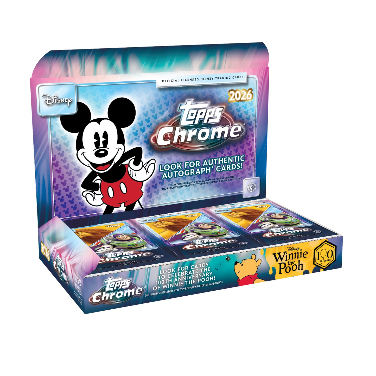 2026 Topps Chrome Disney Hobby Box