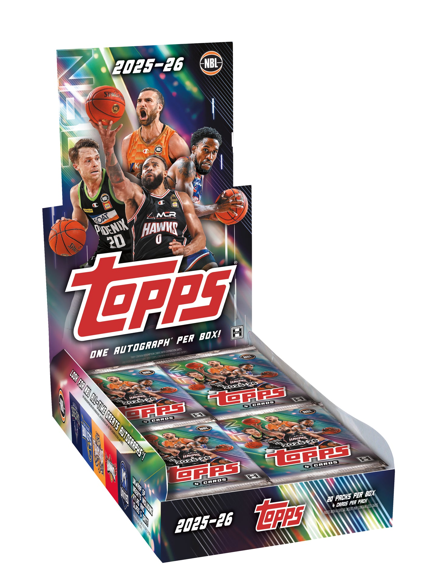 2025-26 Topps NBL Basketball Hobby Box
