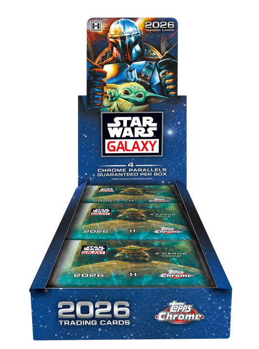 2026 Topps Star Wars Chrome Galaxy Hobby Box