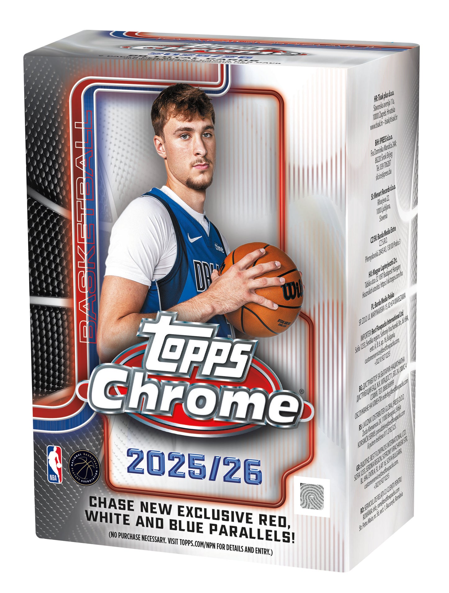 2025/26 Topps Chrome Basketball Value Box