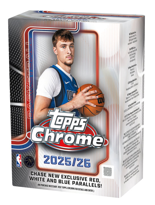 2025/26 Topps Chrome Basketball Value Box