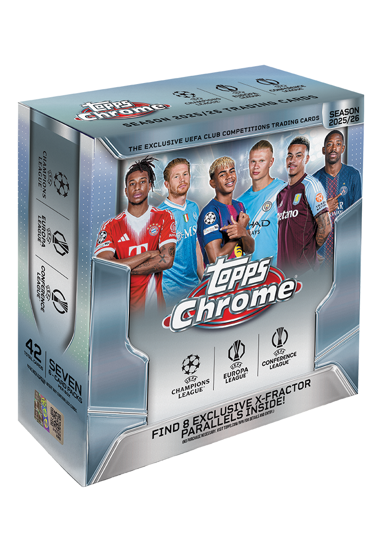 2026 Topps Chrome UCC Soccer Mega Box