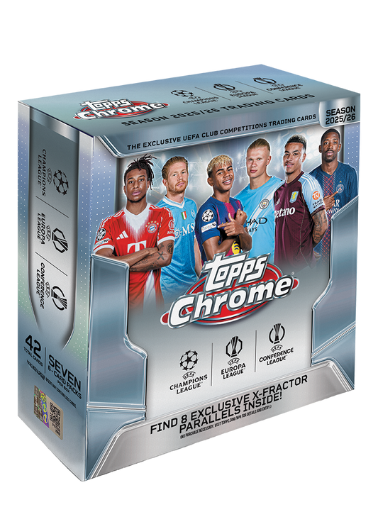 2026 Topps Chrome UCC Soccer Mega Box