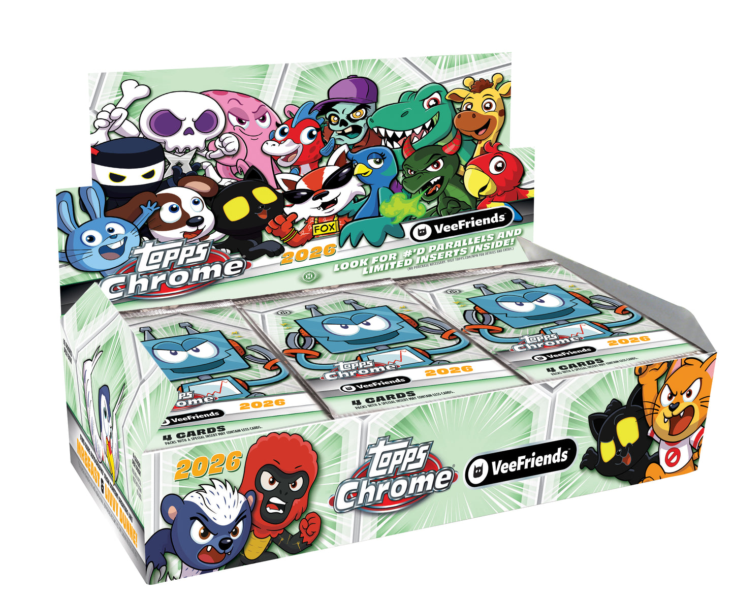 2026 Topps Chrome Vee Friends Hobby Box