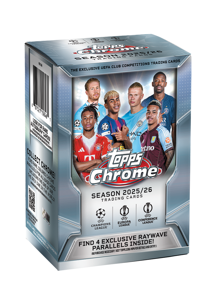 2026 Topps Chrome UCC Soccer Value Box