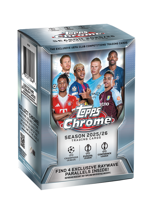 2026 Topps Chrome UCC Soccer Value Box