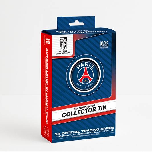 Topps Collector Soccer Tin Paris