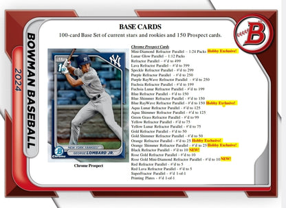 (2024) Bowman Baseball Hobby Box