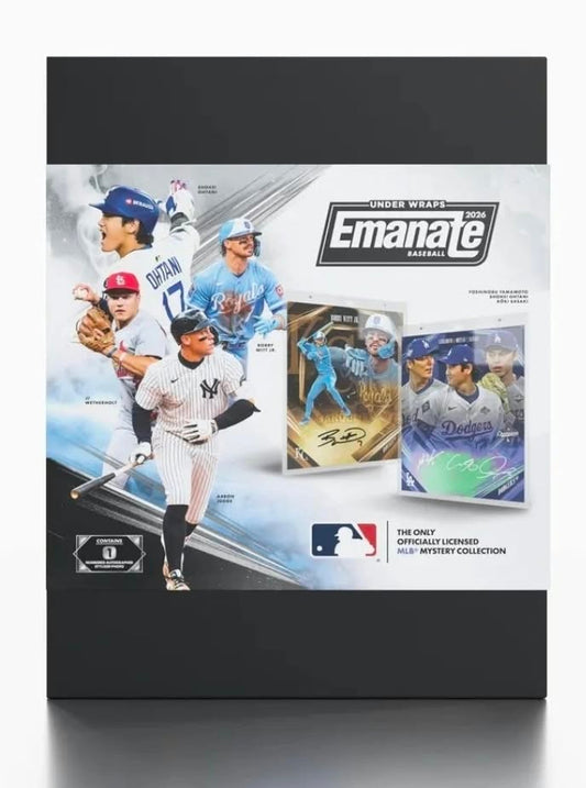 2026 Fanatics Under Wraps Emanate Baseball Mystery Signed Picture Box