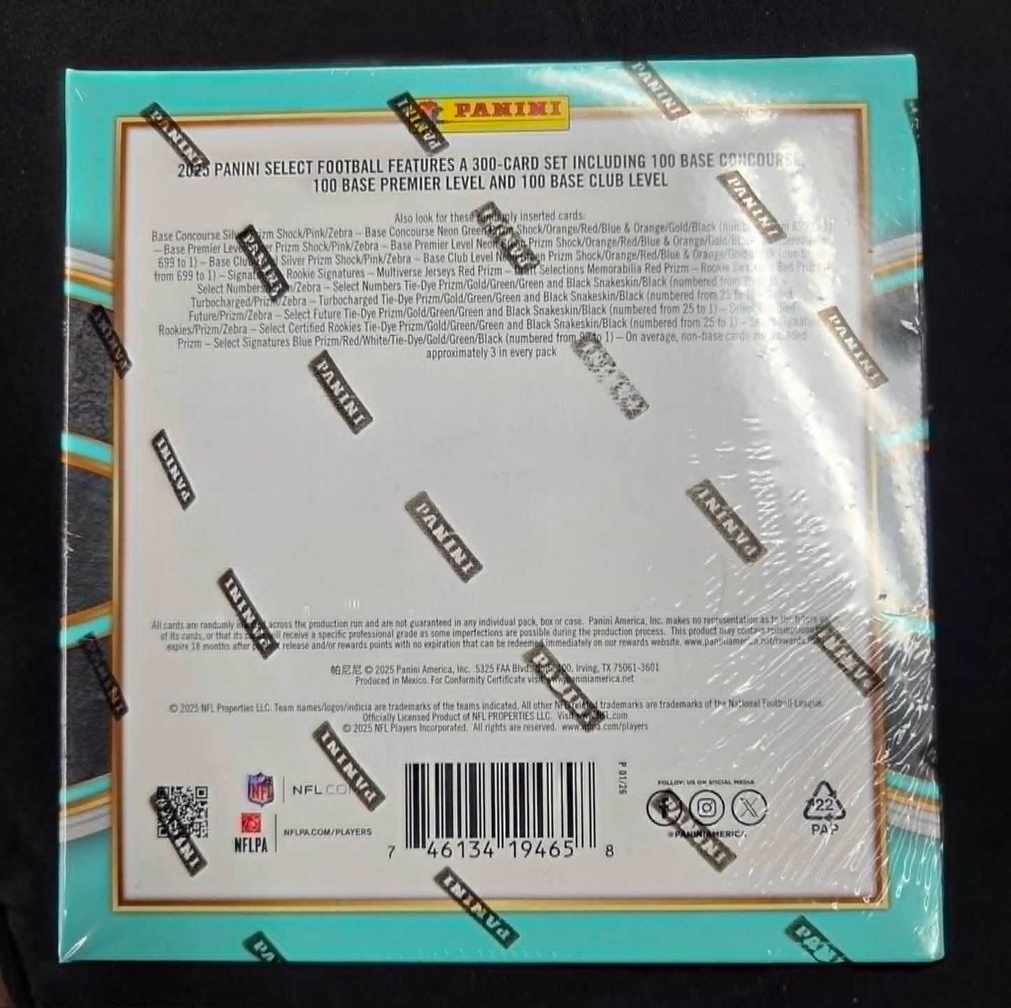 2025 Panini Select Football Mega Box