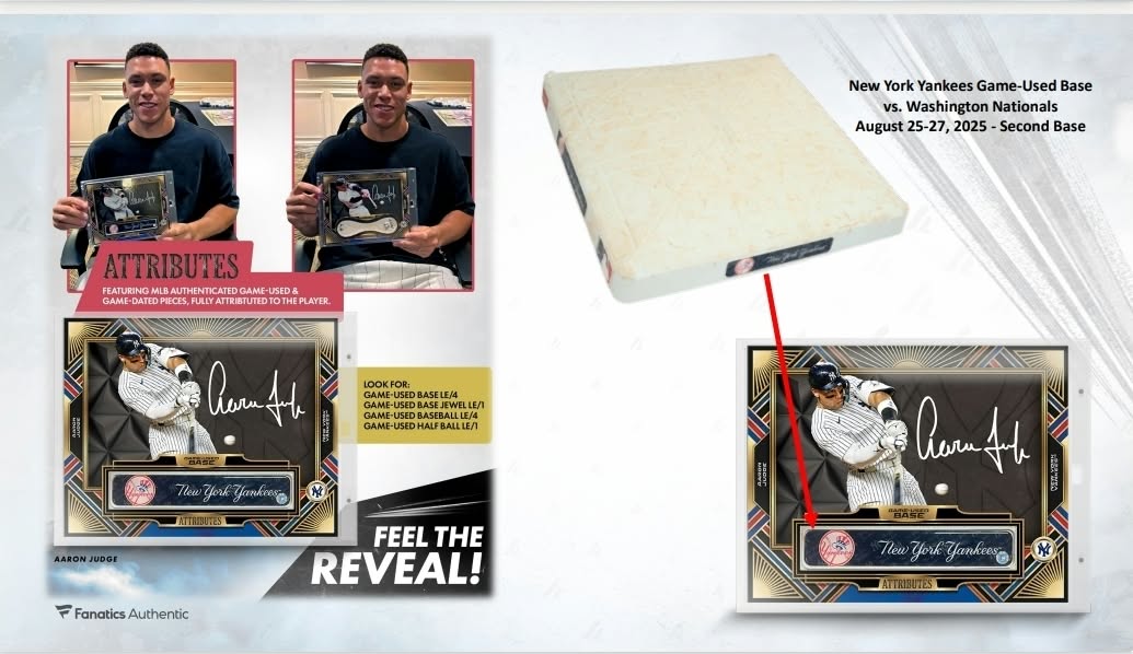 2026 Fanatics Under Wraps Emanate Baseball Mystery Signed Picture Box