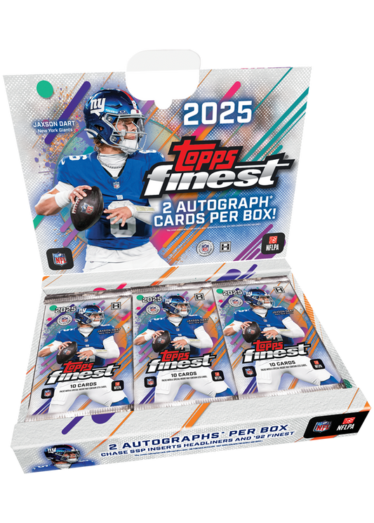 2025 Topps Finest Football Hobby Box