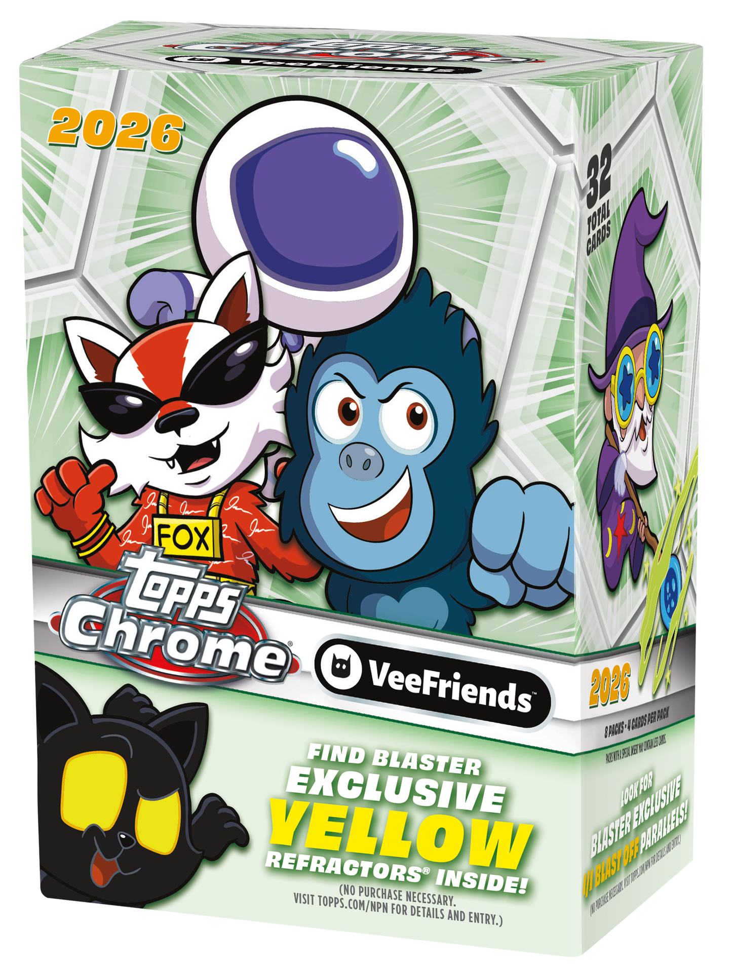 2026 Topps Chrome Vee Friends Blaster Box